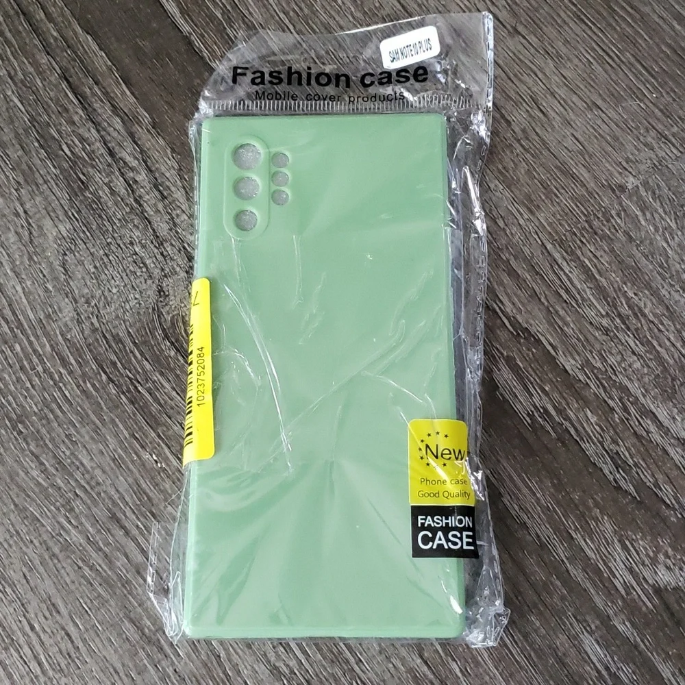 Samsung Note 10 Plus Flexible Green Phone Case